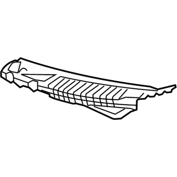 Lincoln 6L2Z-78022A69-AAA Grille - Cowl Top