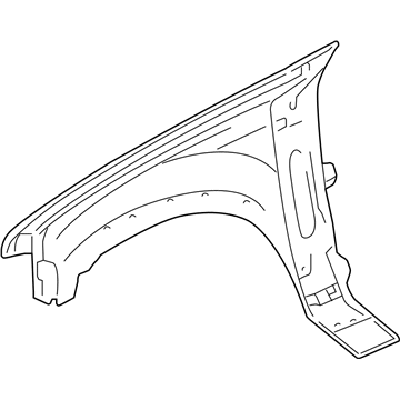 Ford Fender - 7A2Z-16006-A