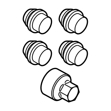 Lincoln ACPZ-1A043-A Nut - Wheel