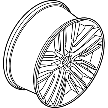 Lincoln HJ7Z-1007-A Wheel Assembly