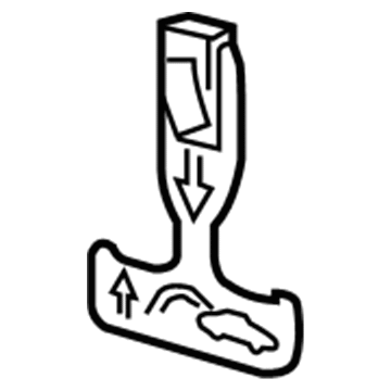 Lincoln DA5Z-5446318-A Handle Assembly