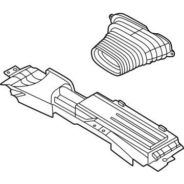 Lincoln PZ1Z-9C675-A Tube - Air Cleaner Intake