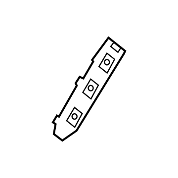 Ford LJ6Z-17D942-C Bracket - Bumper Mounting