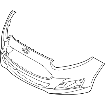 Ford Bumper Cover - D2BZ-17757-AB