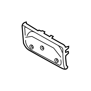 Ford D2BZ-17A385-AA Bracket - License Plate