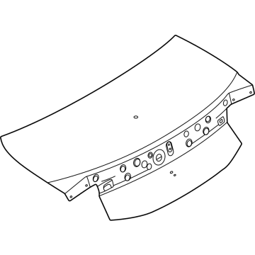 Ford PR3Z-6340700-A Tailgate Assembly