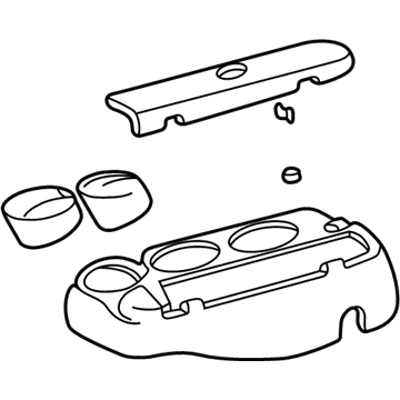 Ford 3F1Z-54045G74-AAA Tray - Package - Center