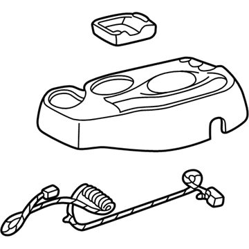 Ford YF1Z54045G74BAA Tray - Package Center