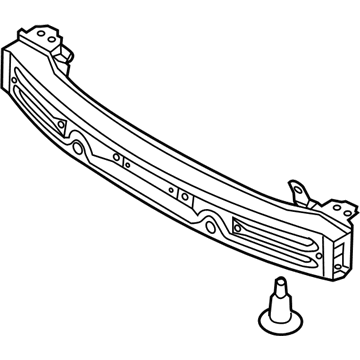 Lincoln AT4Z-17757-B Bumper Assembly - Front