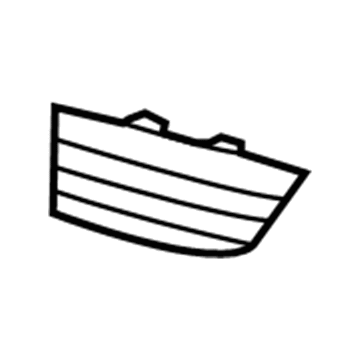 Lincoln BA1Z-17K946-B Grille - Bumper