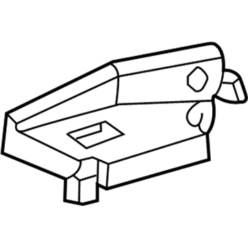 Ford F8AZ-5446812-AA Support - Rear Package Tray Trim