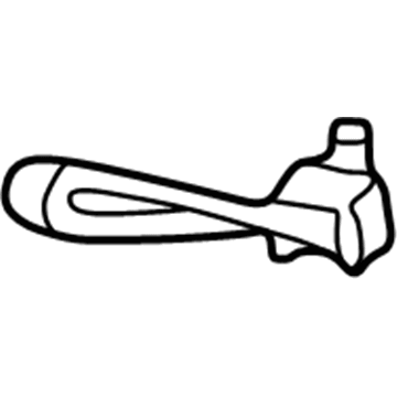 Ford F87Z-78434A14-AA Handle - Luggage Compartment