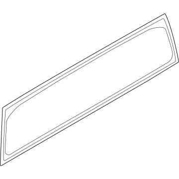 Ford NZ6Z-6042006-C Glass - Back Window