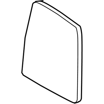 Lincoln 2C5Z-17K707-AA Glass Assembly - Rear View Outer Mirror