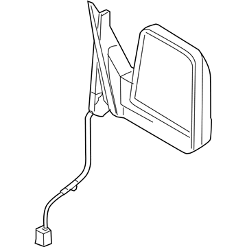 Lincoln 2C5Z-17682-BAA Mirror Assembly - Rear View Outer
