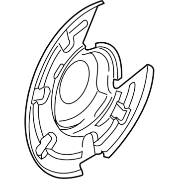 Ford ML3Z-2C028-BA Shield - Splash