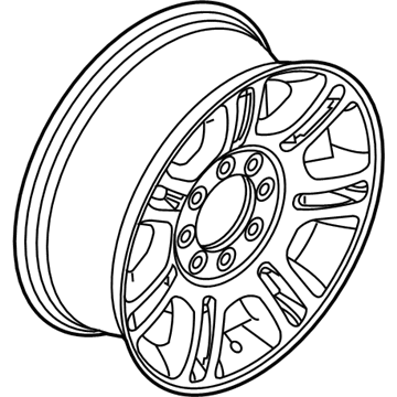 Ford BC3Z-1007-D Wheel Assembly
