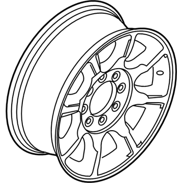 Ford BC3Z-1007-C Wheel Assembly