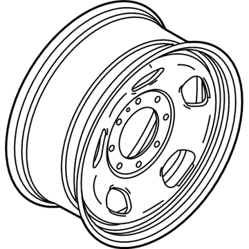 Ford BC3Z-1015-A Wheel Assembly