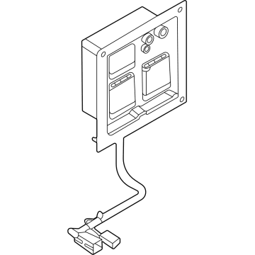 Ford NL3Z-19A464-B Panel - High Voltage Power Socket