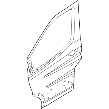 Ford CK4Z-6120200-C Panel Assembly - Door - Outer