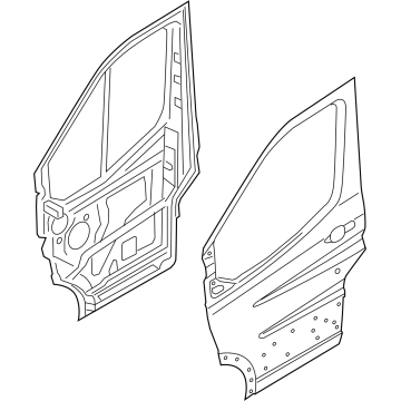 Ford CK4Z-6120124-J Door Assembly - Front
