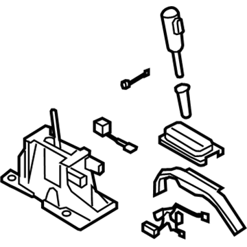 Ford 7L2Z-7210-CB Lever - Gear Shift