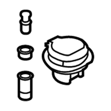 Ford 5L8Z-7804810-BAA Receptacle And Housing Assembly - Antenna