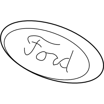 Ford CJ5Z-9942528-G Name Plate