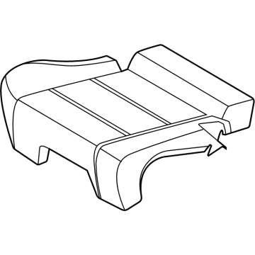 Lincoln R2TZ-5863804-AD Cushion Cover