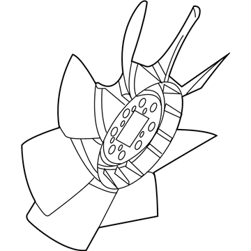 Ford BC3Z-8600-A Fan Assembly