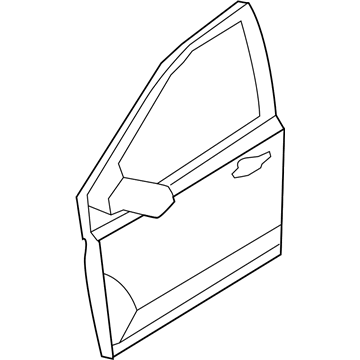 Lincoln AT4Z-7820124-A Door Assembly - Front
