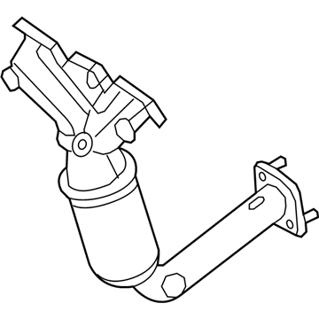 Ford Fusion Catalytic Converter - 7E5Z-5G232-AA