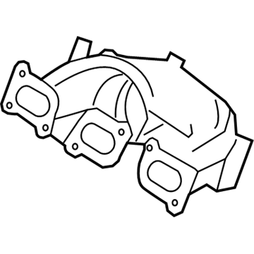 Mercury 7E5Z-9430-BA Manifold Assembly - Exhaust