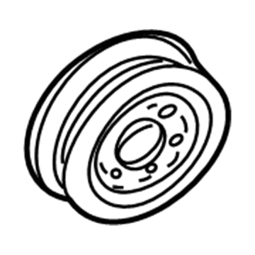 Ford 2W4Z-6312-AA Pulley - Crankshaft