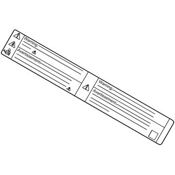 Ford CU5Z-14B218-B Decal