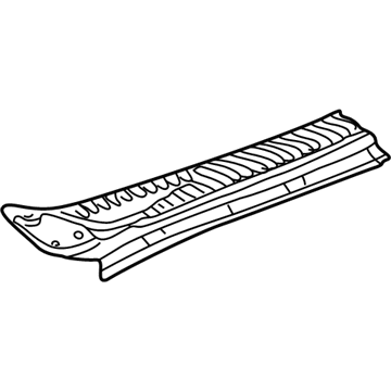Ford 4C3Z-25022A69-AAA Grille - Cowl Top