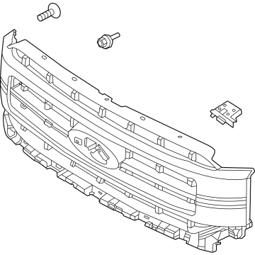 Ford ML3Z-8200-MA Grille Assembly - Radiator