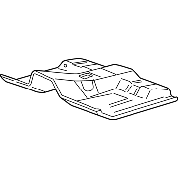 Ford XL1Z-7811135-BA Pan Assembly - Floor
