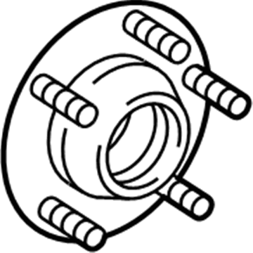 Lincoln 5W1Z-1107-A Bolt - Wheel