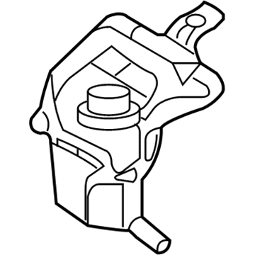 Ford BE5Z-8A080-B Tank Assembly - Radiator Overflow