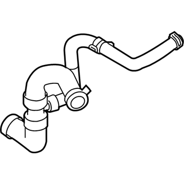 Mercury Milan Coolant Reservoir Hose - 9E5Z-8286-F