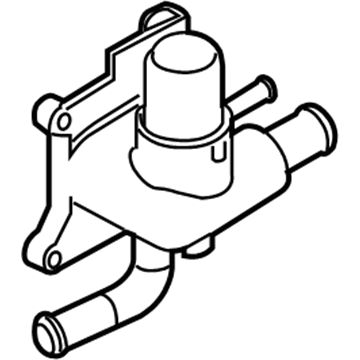Ford 6S4Z-8K556-A Adaptor - Water Outlet Connection