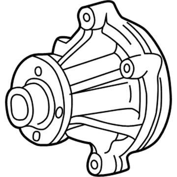 Ford 4C3Z-8501-B Pump Assembly - Water