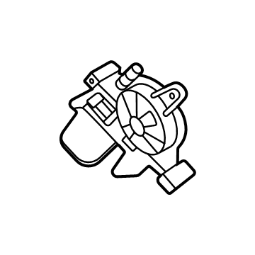 Ford LJ6Z-5823394-A Motor Assembly - Window Operating