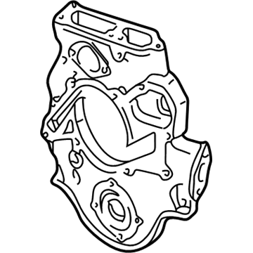 Ford YC3Z-6019-BA Cover - Cylinder Front