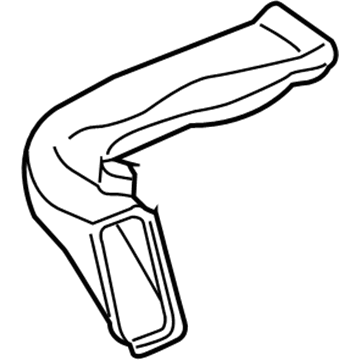 Ford BK3Z-19D809-A Connector - Duct - Climate Control System