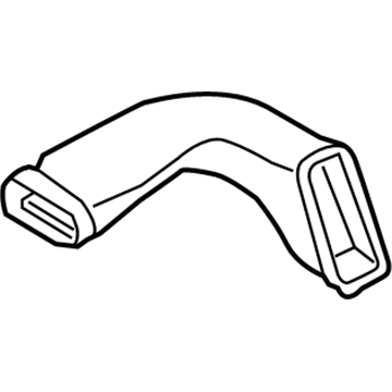 Ford BK3Z-19D809-B Connector - Duct - Climate Control System