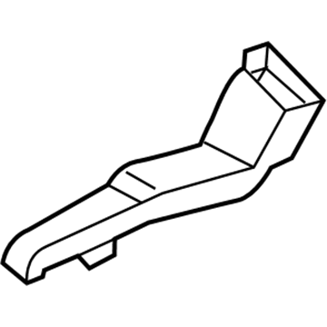 Ford NK4Z-18491-A Duct - Heater Outlet