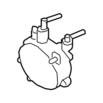 Ford F-150 Brake Booster Vacuum Pump - DX2Z-2A451-A